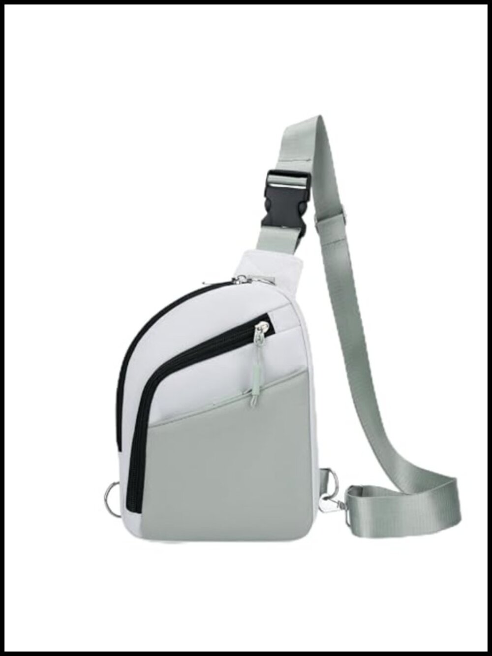 Anti-Theft RFID Crossbody Sling Bag, Oxford Shoulder Bag for Travel